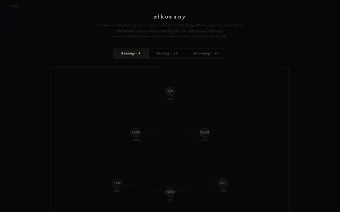 eikosany — interface