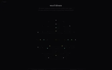 euclidean — interface