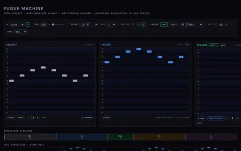 fugue — interface