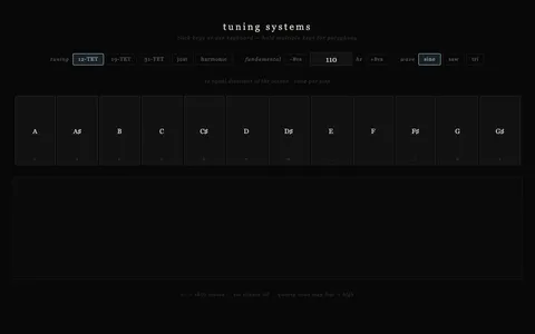 tuning — interface