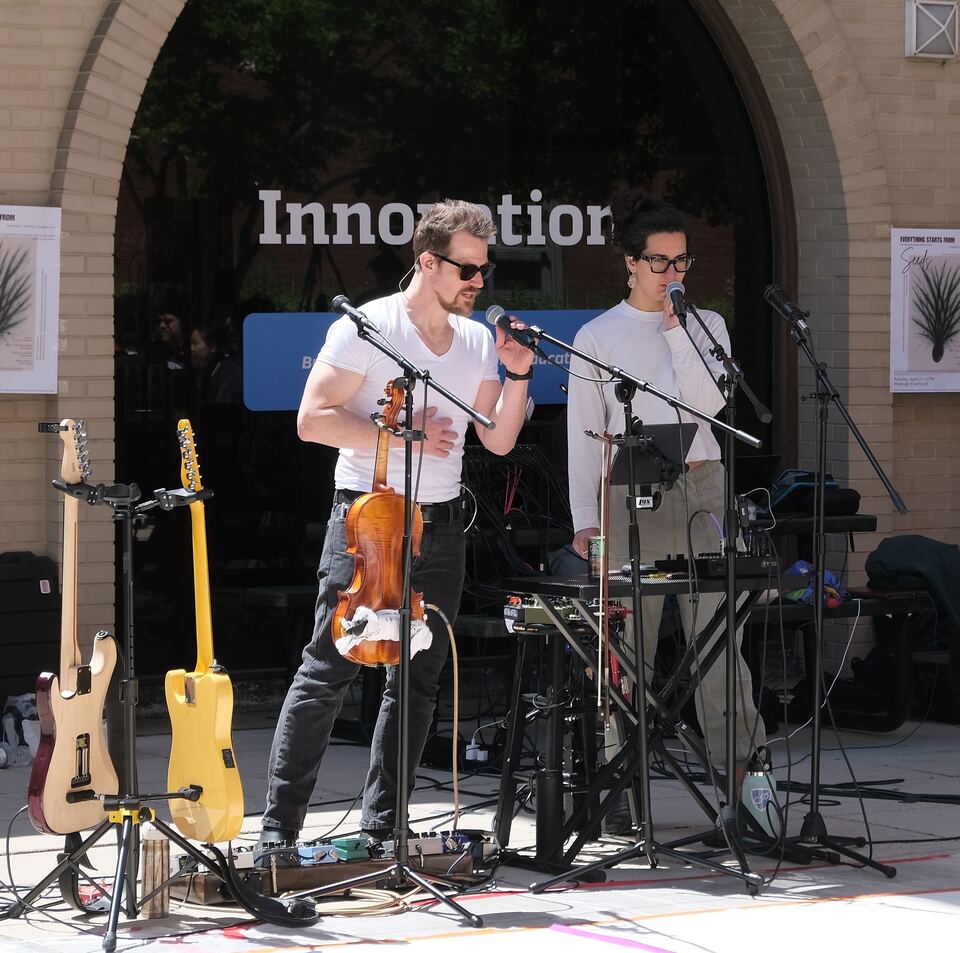 David Carlton Adams performing — photo by Jake Cline