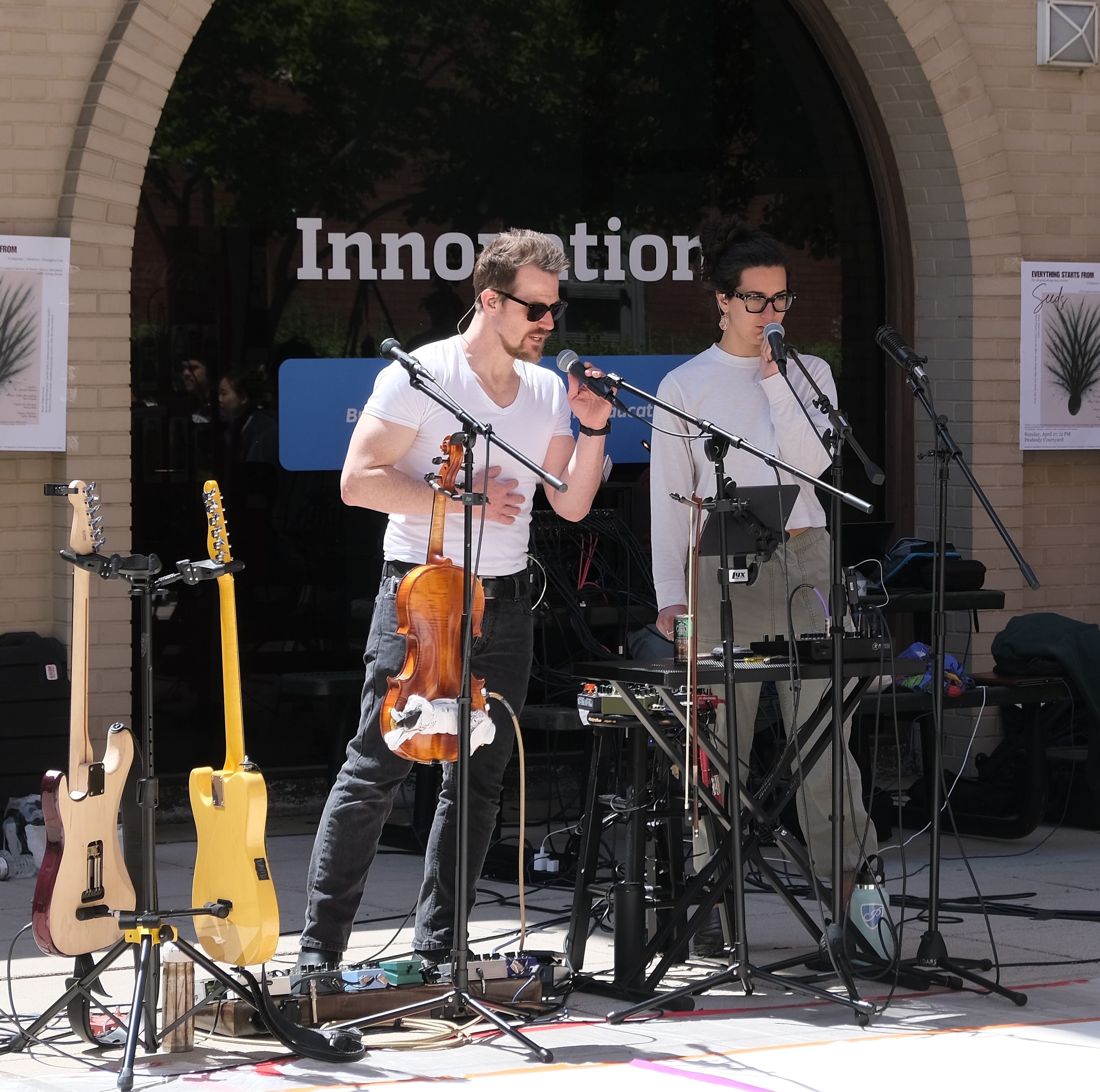 David Carlton Adams performing — photo by Jake Cline