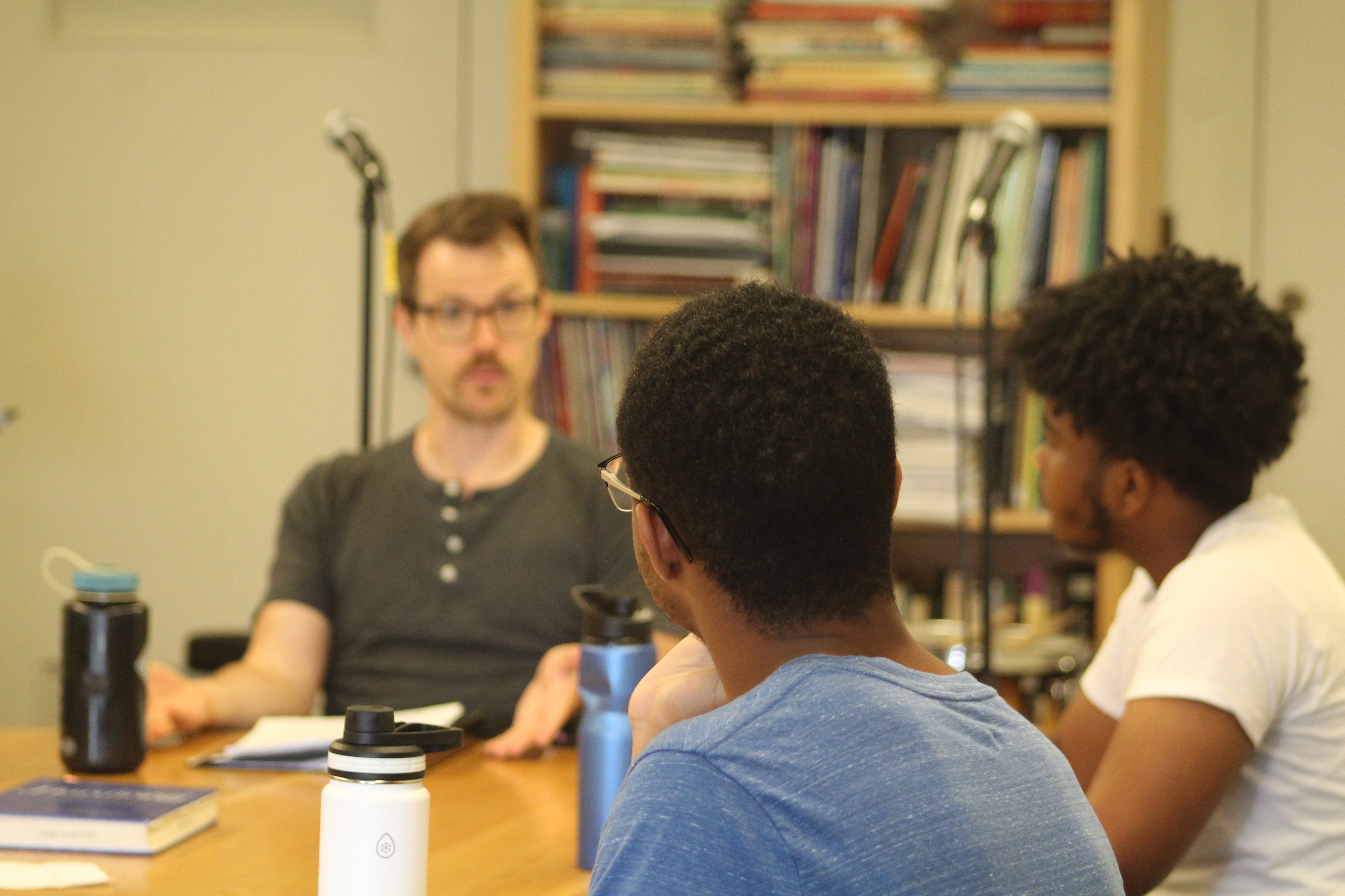 David Carlton Adams at the Walden School, 2024 — photo by Shannon Dunning